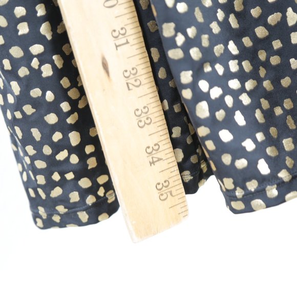 Plus size Black and Gold Polka-dot Swim Dress, See measurements - Picture 5 of 9